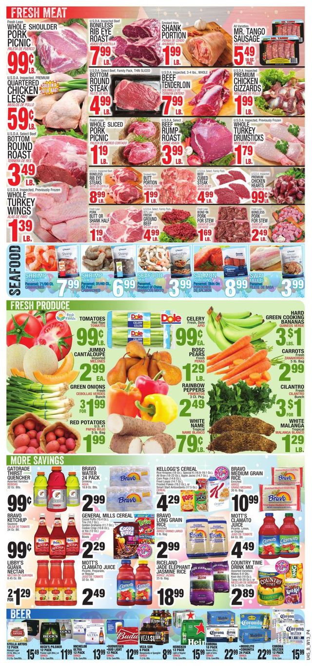 Bravo Supermarkets Ad from 03/25/2021