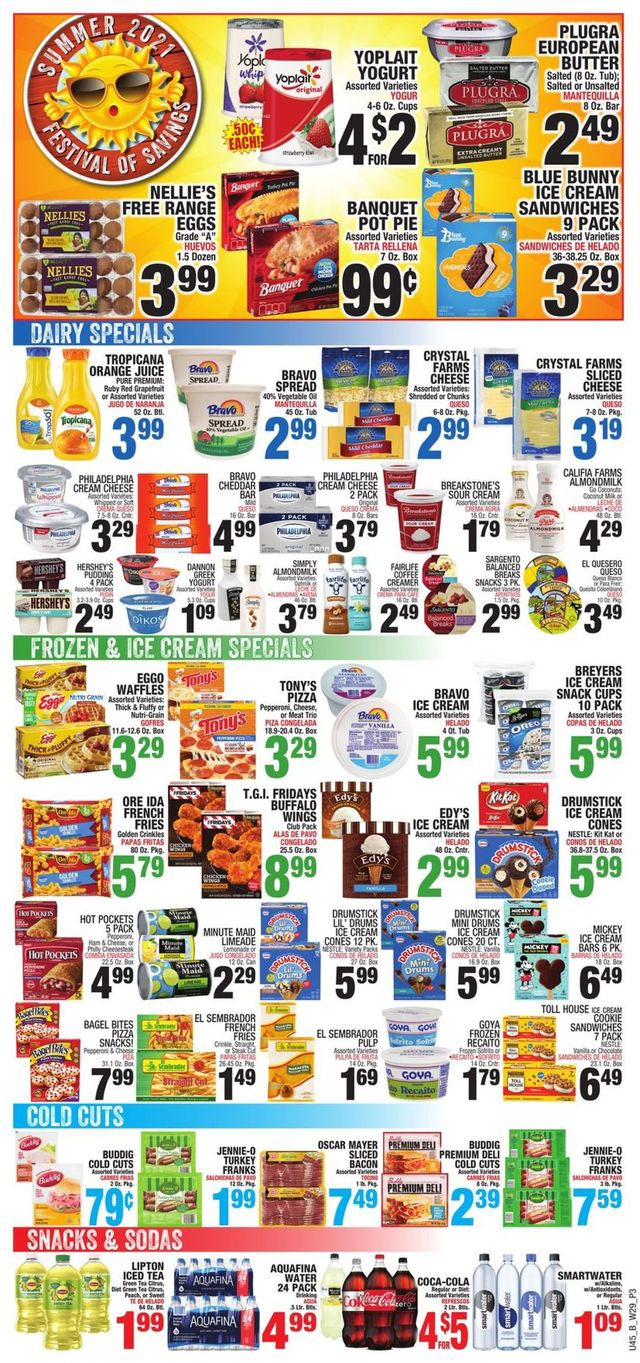 Bravo Supermarkets Ad from 07/15/2021