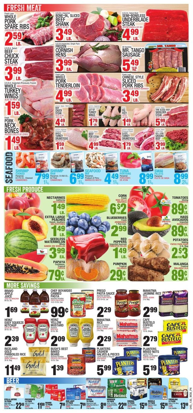 Bravo Supermarkets Ad from 07/22/2021