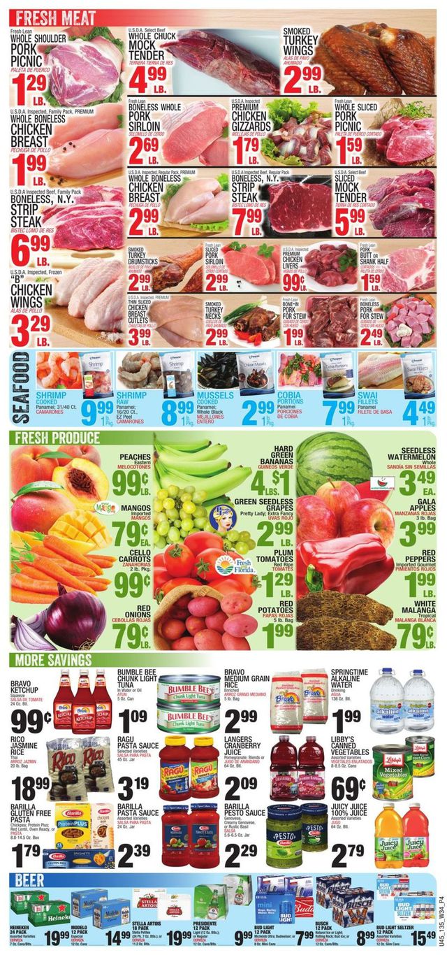 Bravo Supermarkets Ad from 08/19/2021