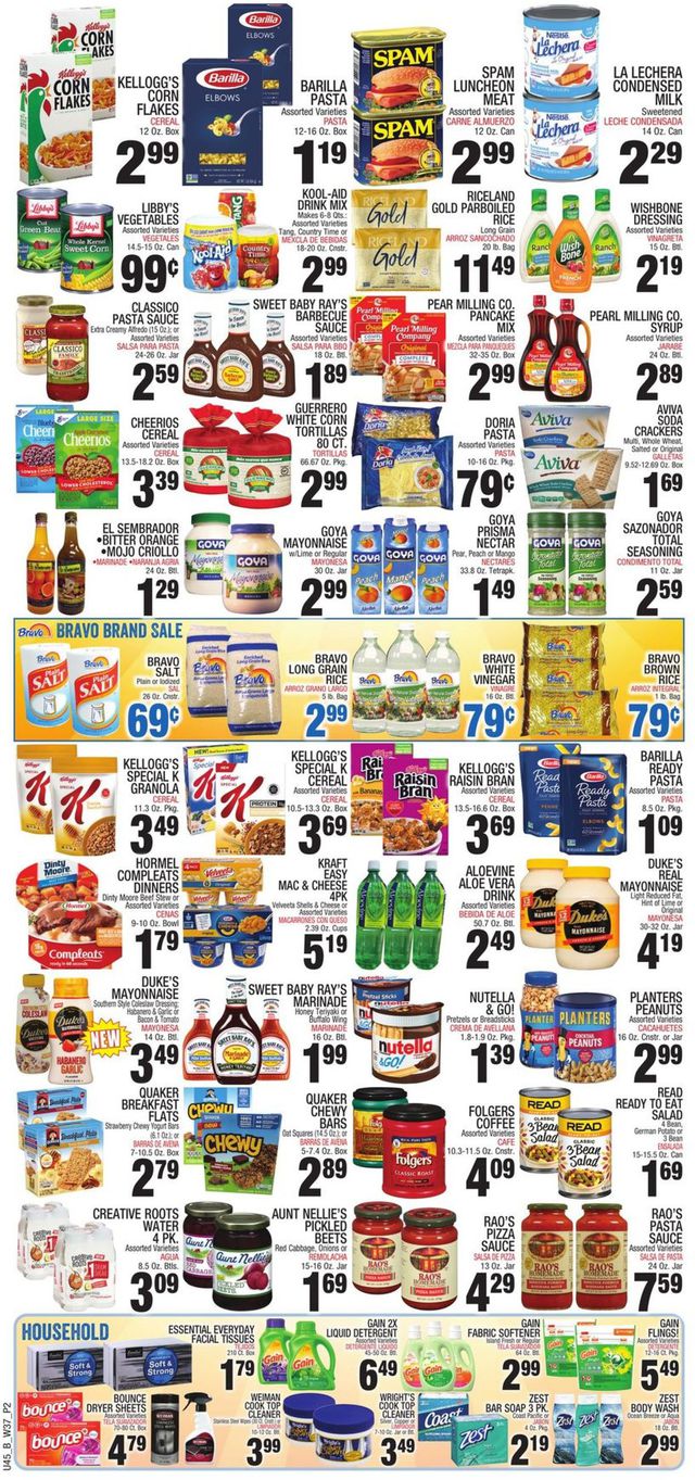 Bravo Supermarkets Ad from 09/09/2021