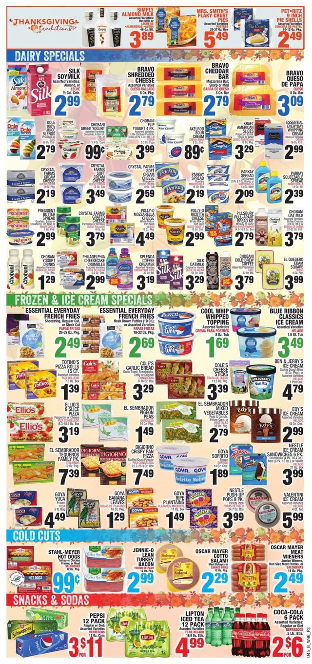 Bravo Supermarkets Ad from 11/11/2021