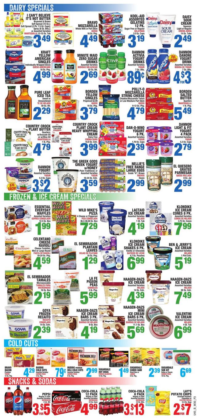 Bravo Supermarkets Ad from 07/21/2022
