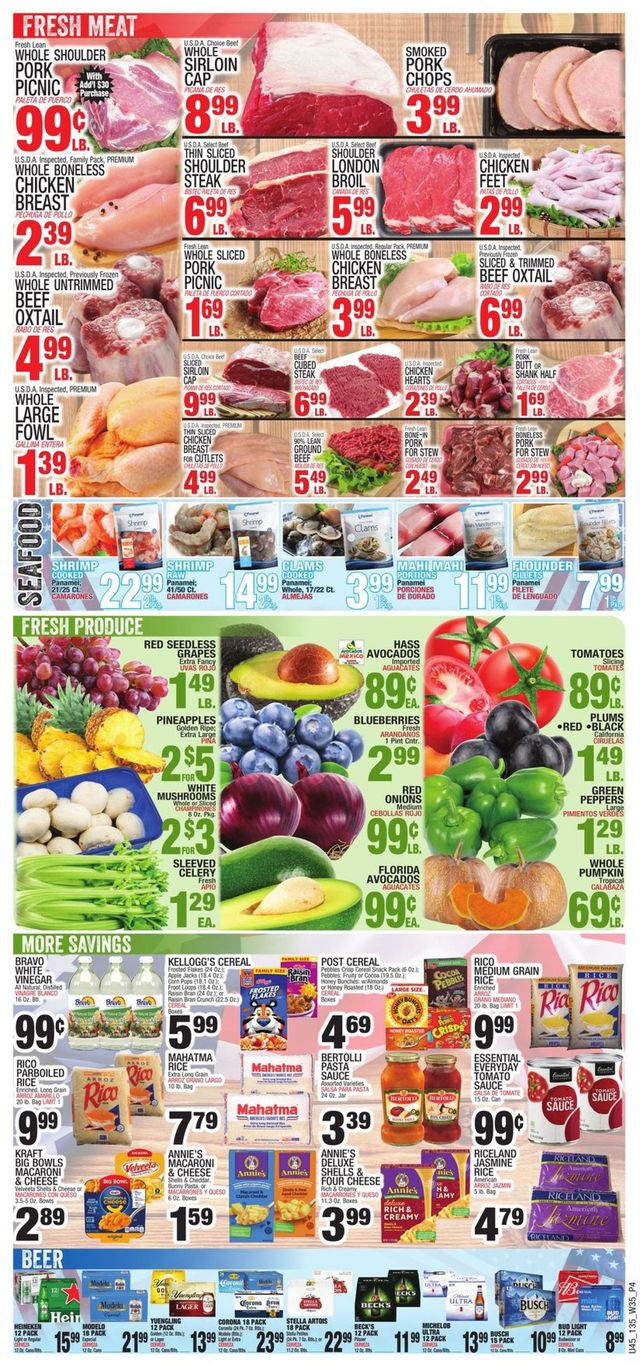 Bravo Supermarkets Ad from 08/25/2022