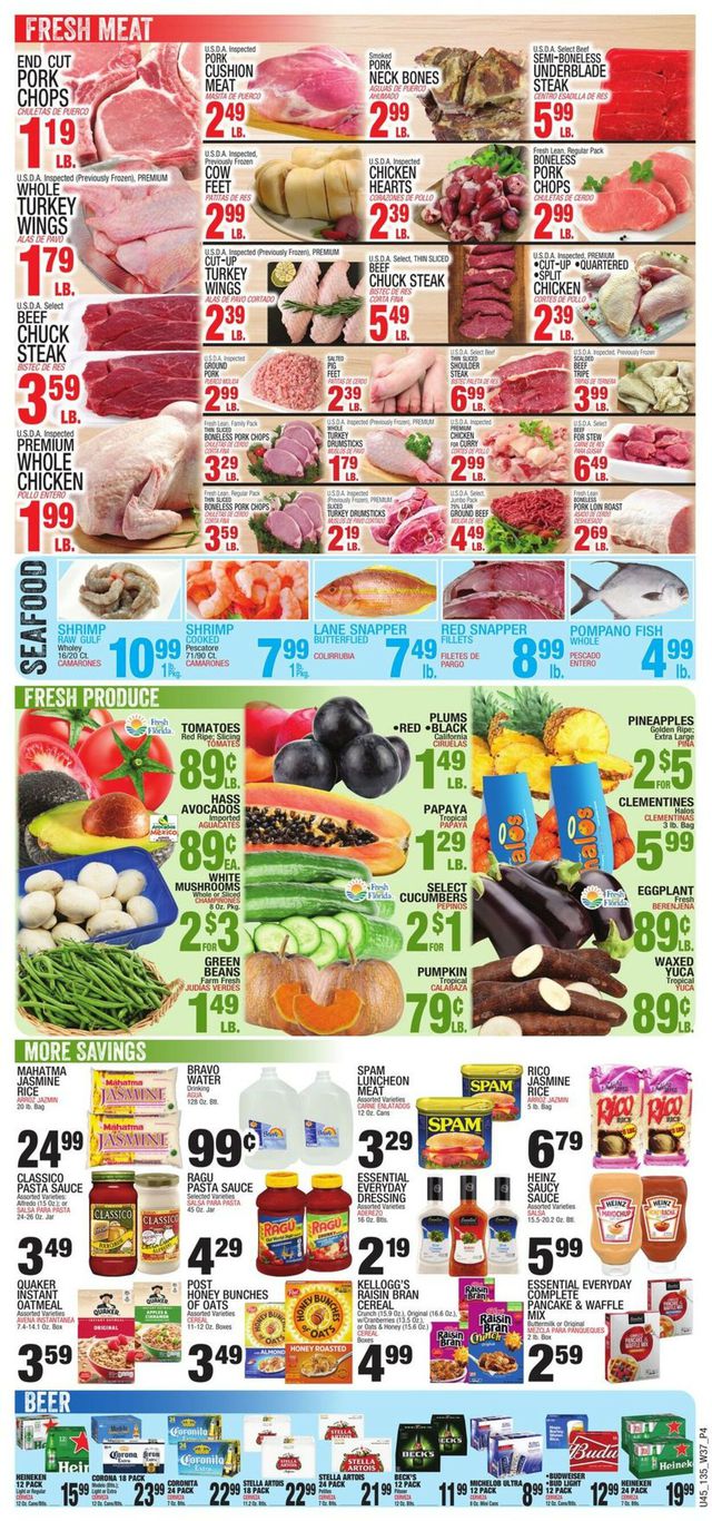 Bravo Supermarkets Ad from 09/08/2022