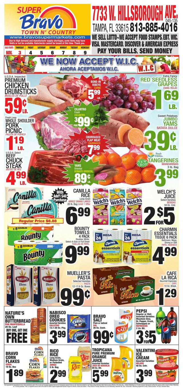 Bravo Supermarkets Ad from 11/03/2022