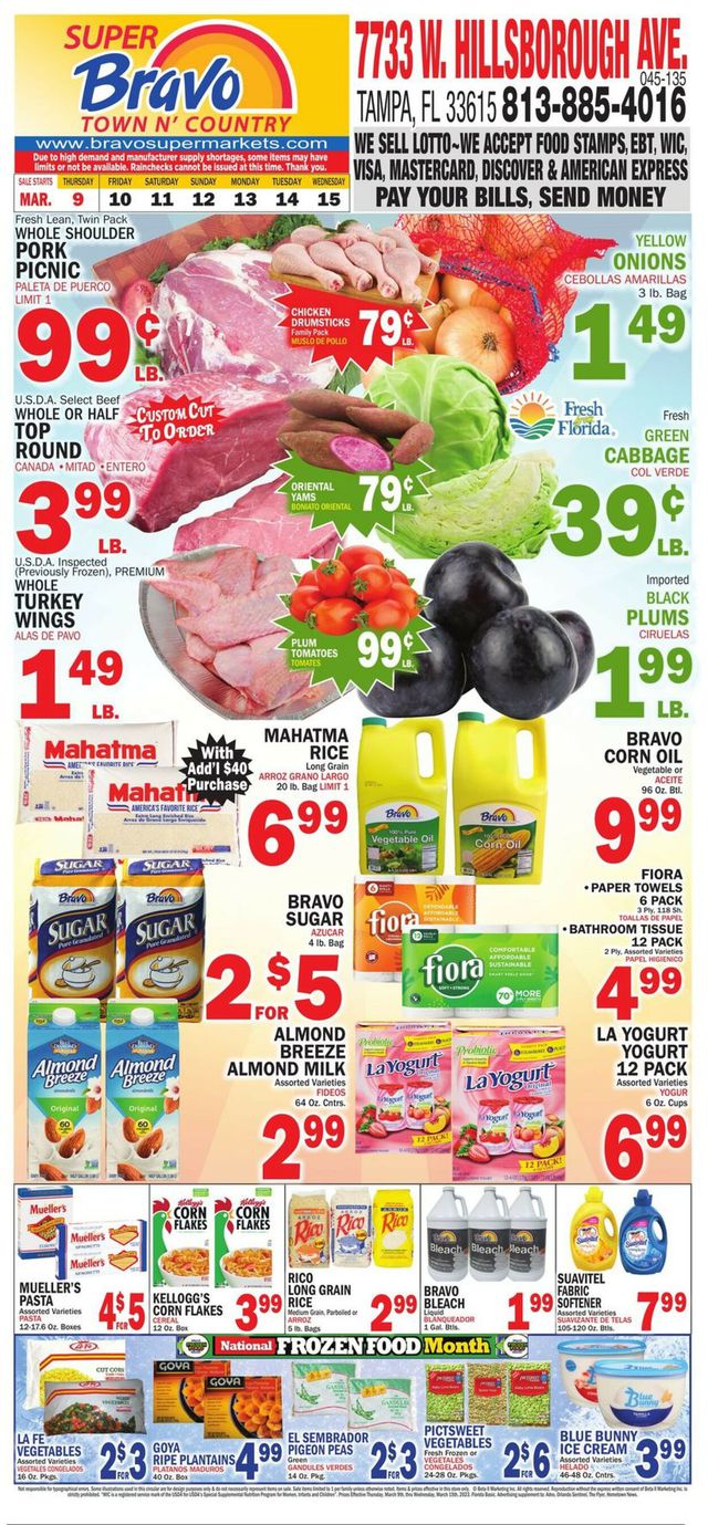 Bravo Supermarkets Ad from 03/09/2023