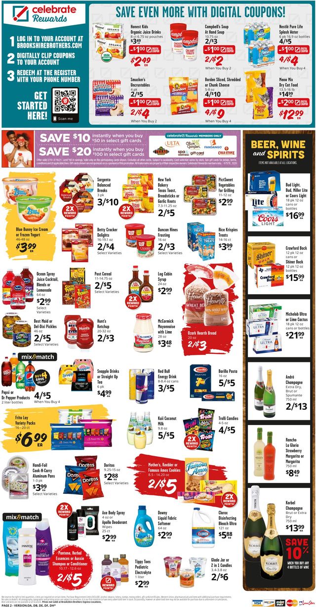 Brookshire Brothers Ad from 02/10/2021