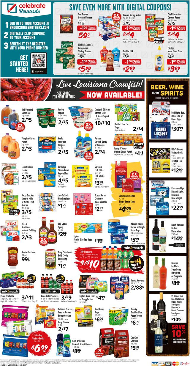 Brookshire Brothers Ad from 03/03/2021