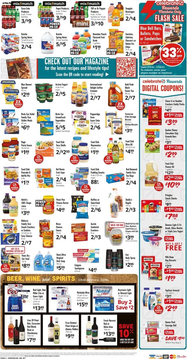 Brookshire Brothers Ad from 07/07/2021
