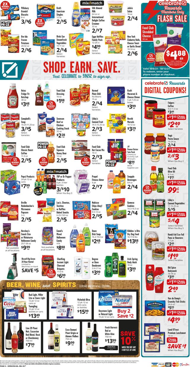 Brookshire Brothers Ad from 10/06/2021
