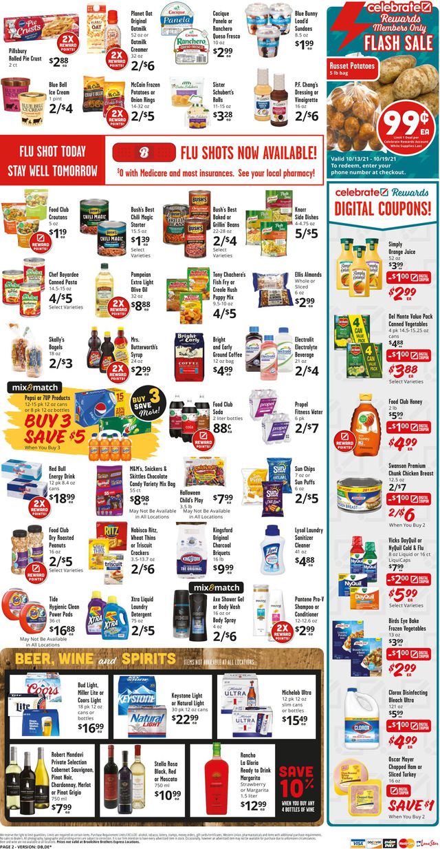 Brookshire Brothers Ad from 10/13/2021