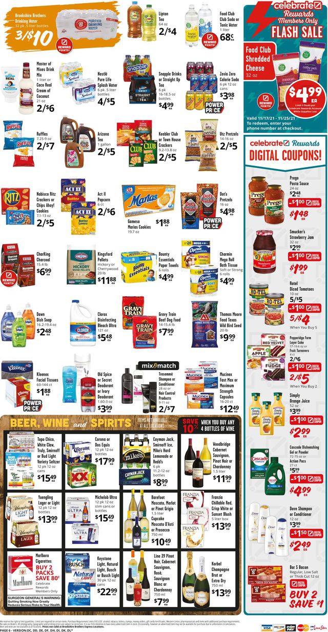 Brookshire Brothers Ad from 11/17/2021