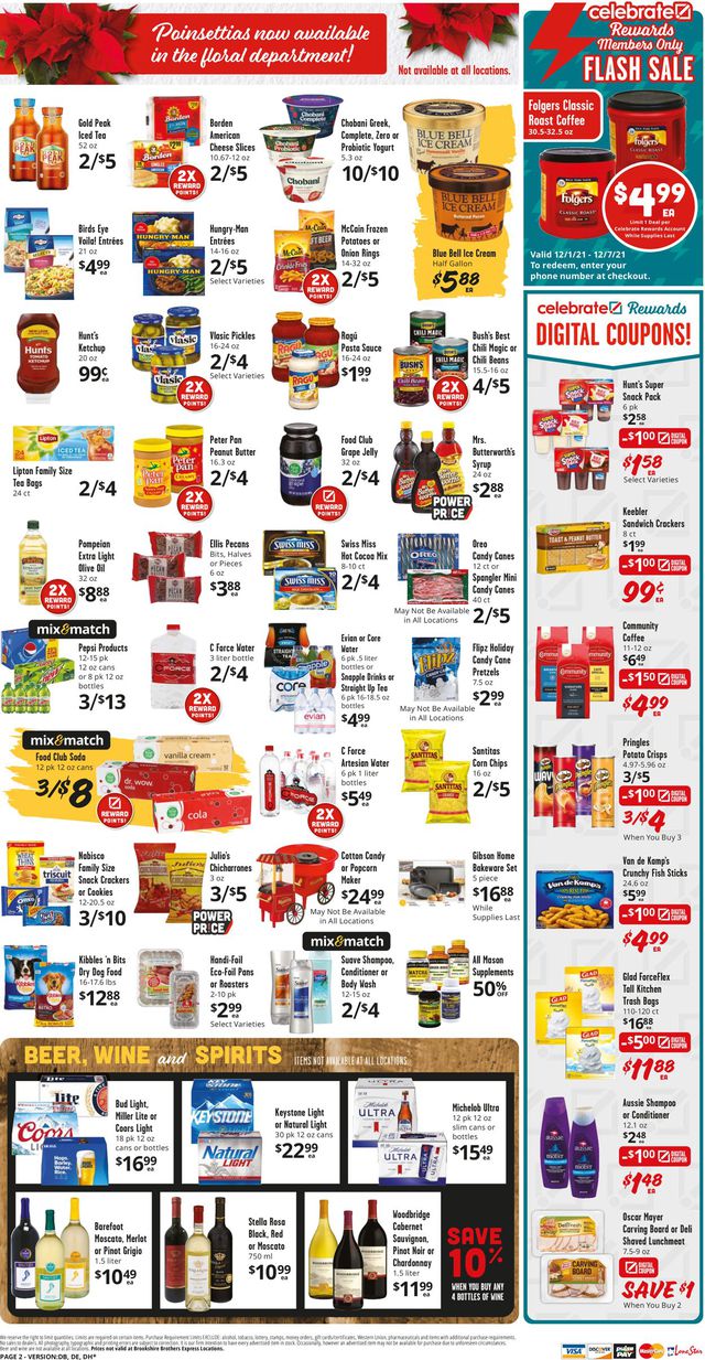 Brookshire Brothers Ad from 12/01/2021