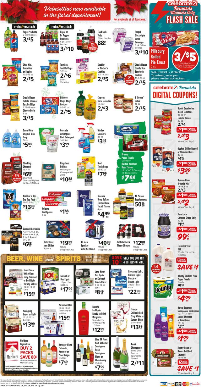 Brookshire Brothers Ad from 12/15/2021