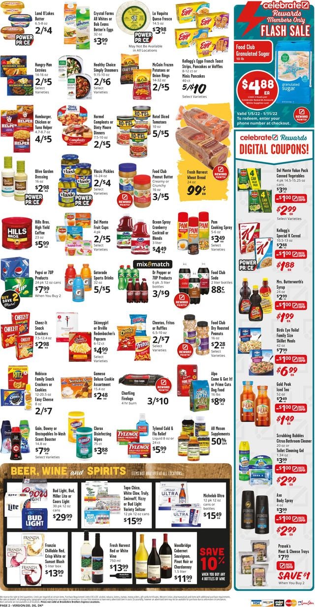 Brookshire Brothers Ad from 01/05/2022