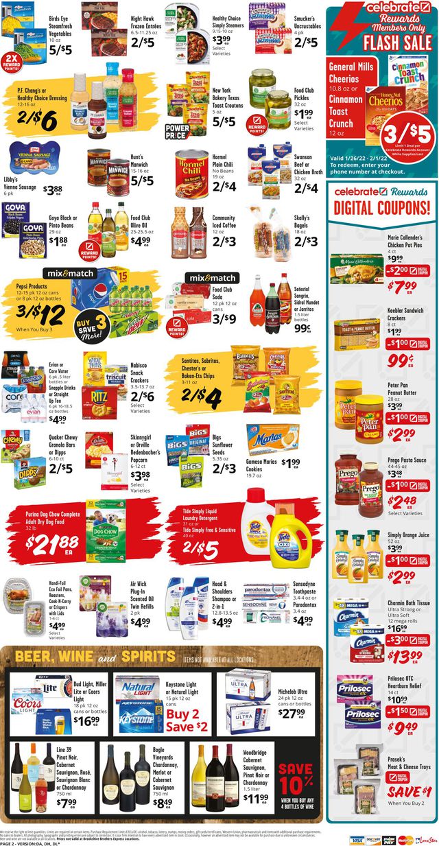 Brookshire Brothers Ad from 01/26/2022