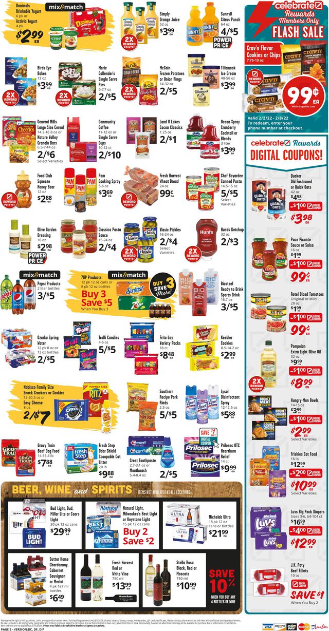 Brookshire Brothers Ad from 02/02/2022