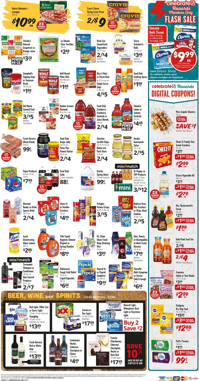 Brookshire Brothers Ad from 02/23/2022