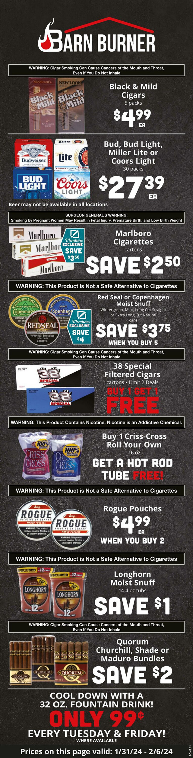 Brookshire Brothers Ad from 01/31/2024