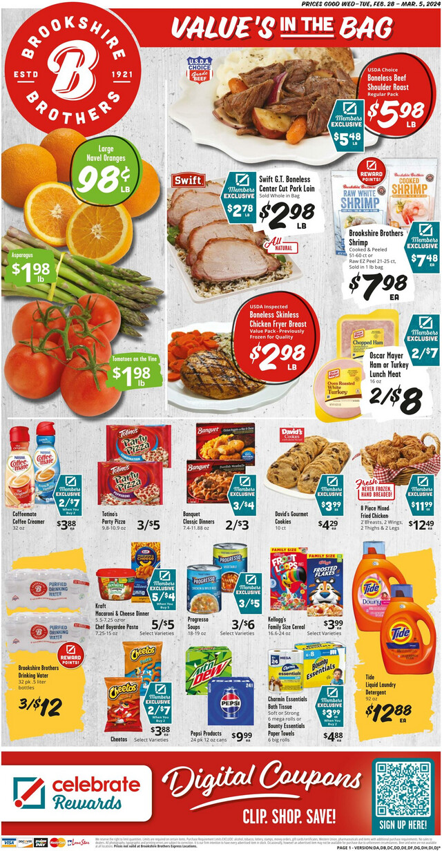Brookshire Brothers Ad from 02/27/2024