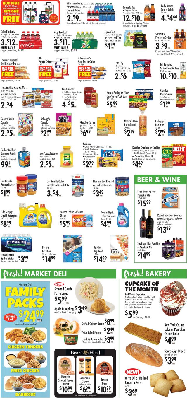 Buehler's Fresh Foods Ad from 10/07/2020