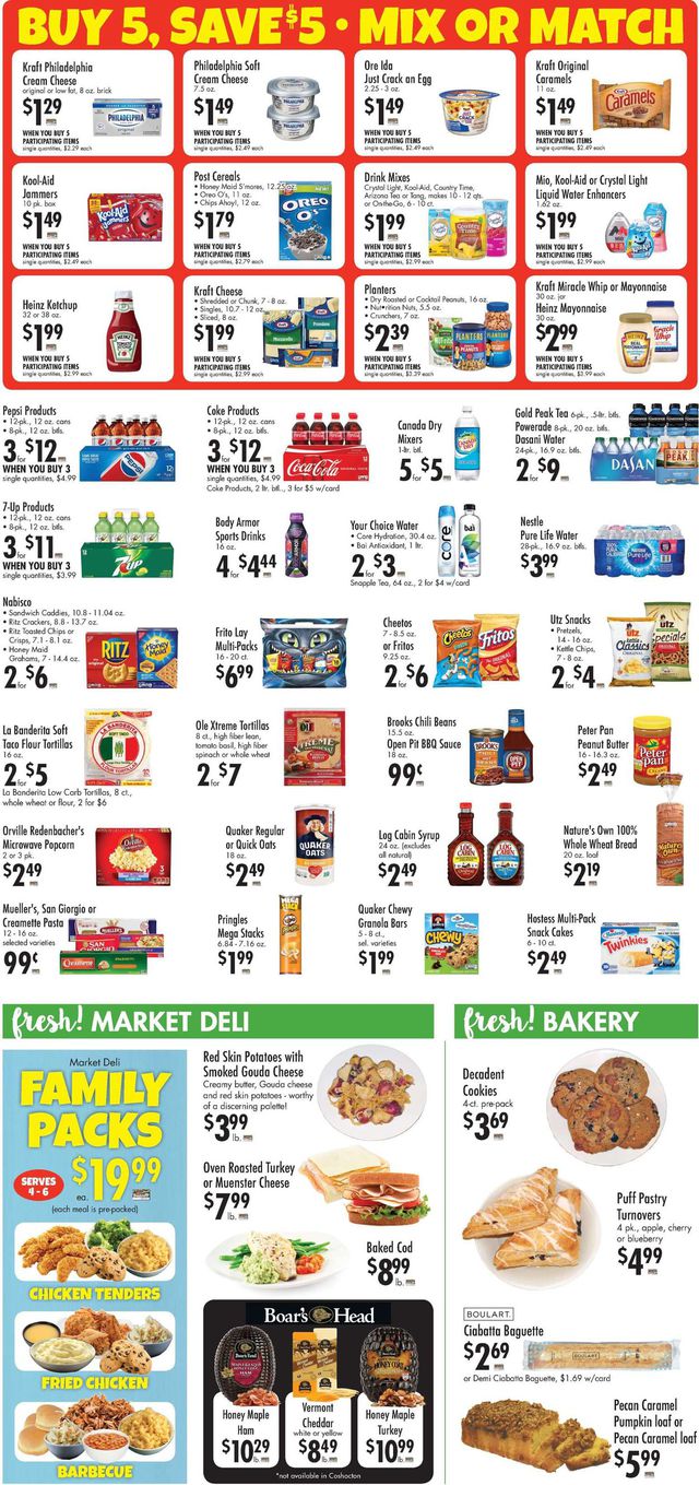 Buehler's Fresh Foods Ad from 10/21/2020