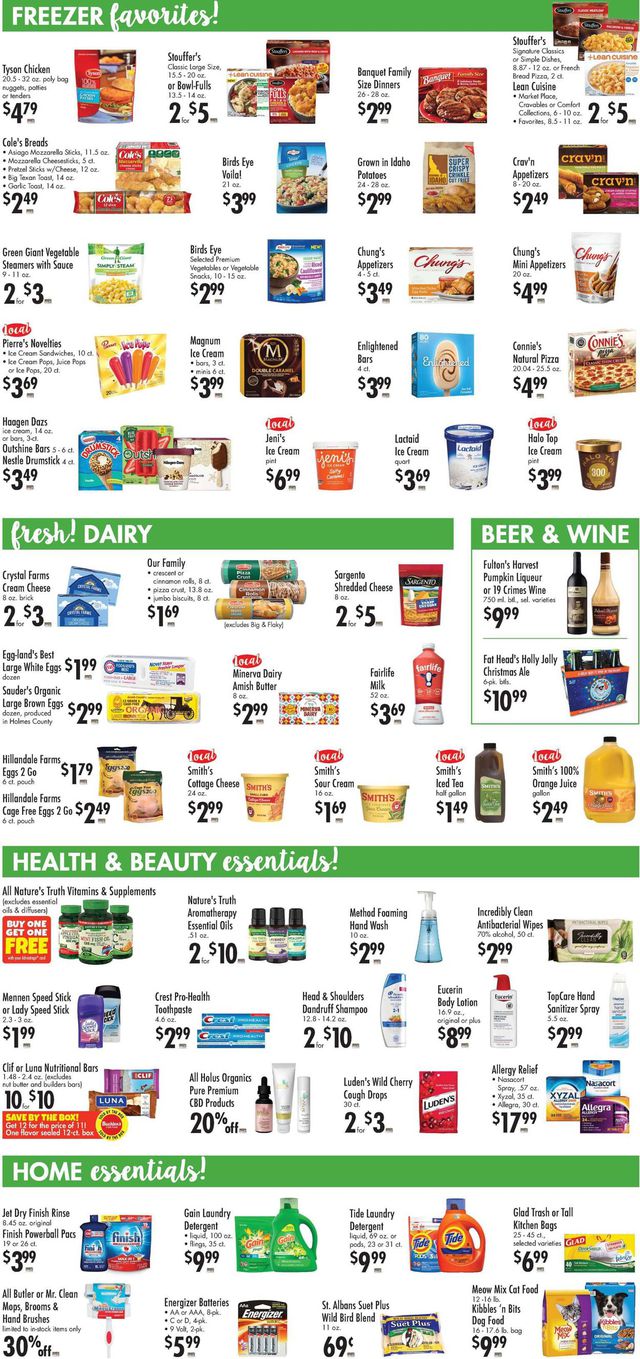 Buehler's Fresh Foods Ad from 11/11/2020