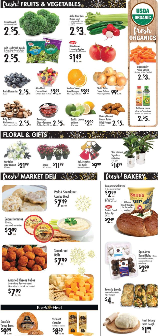 Buehler's Fresh Foods Ad from 12/30/2020
