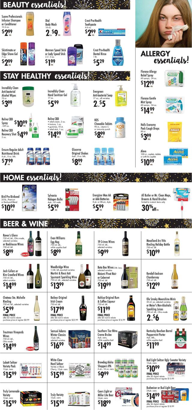 Buehler's Fresh Foods Ad from 12/30/2020