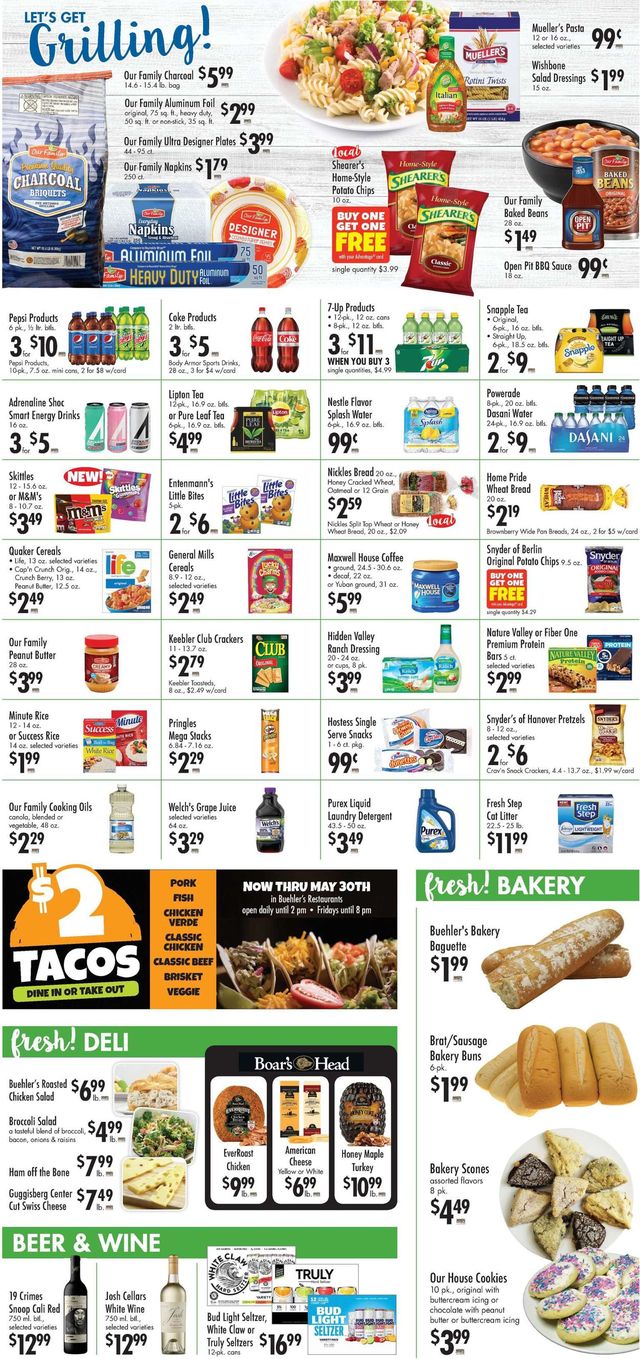 Buehler's Fresh Foods Ad from 05/12/2021