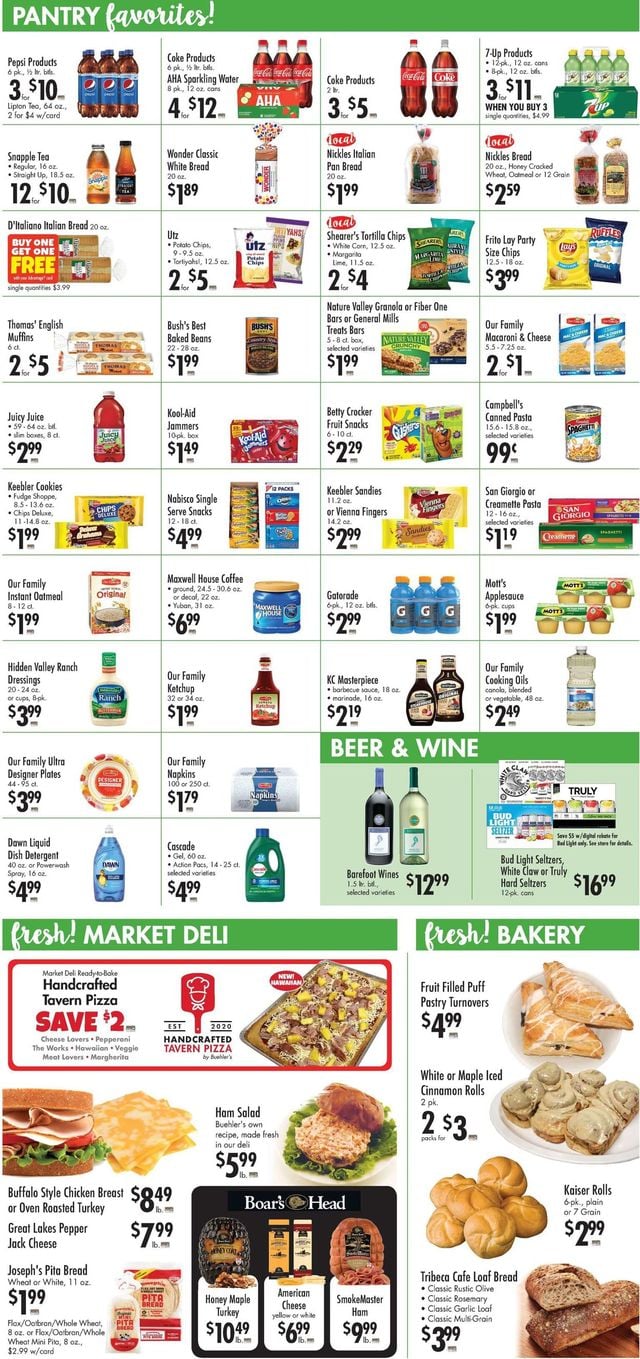 Buehler's Fresh Foods Ad from 06/09/2021
