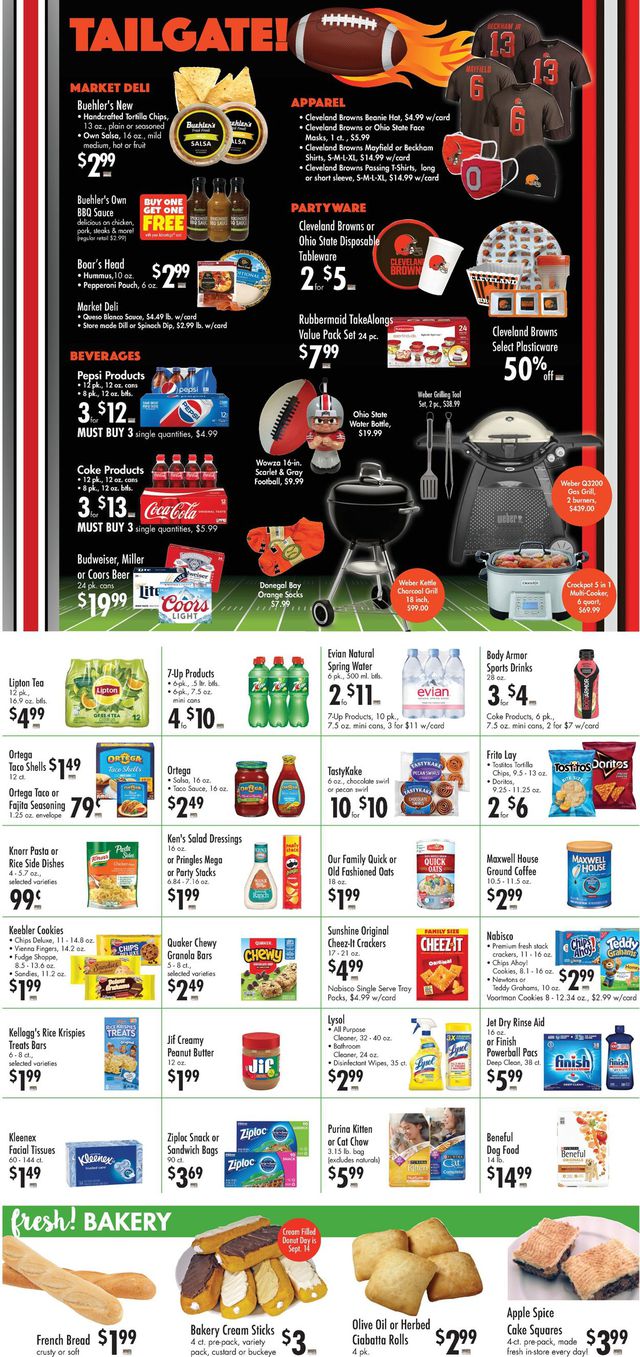 Buehler's Fresh Foods Ad from 09/08/2021