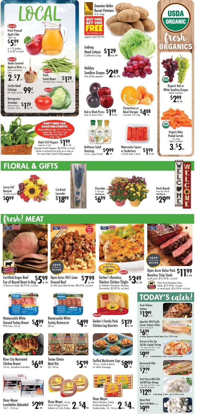Buehler's Fresh Foods Ad from 09/15/2021