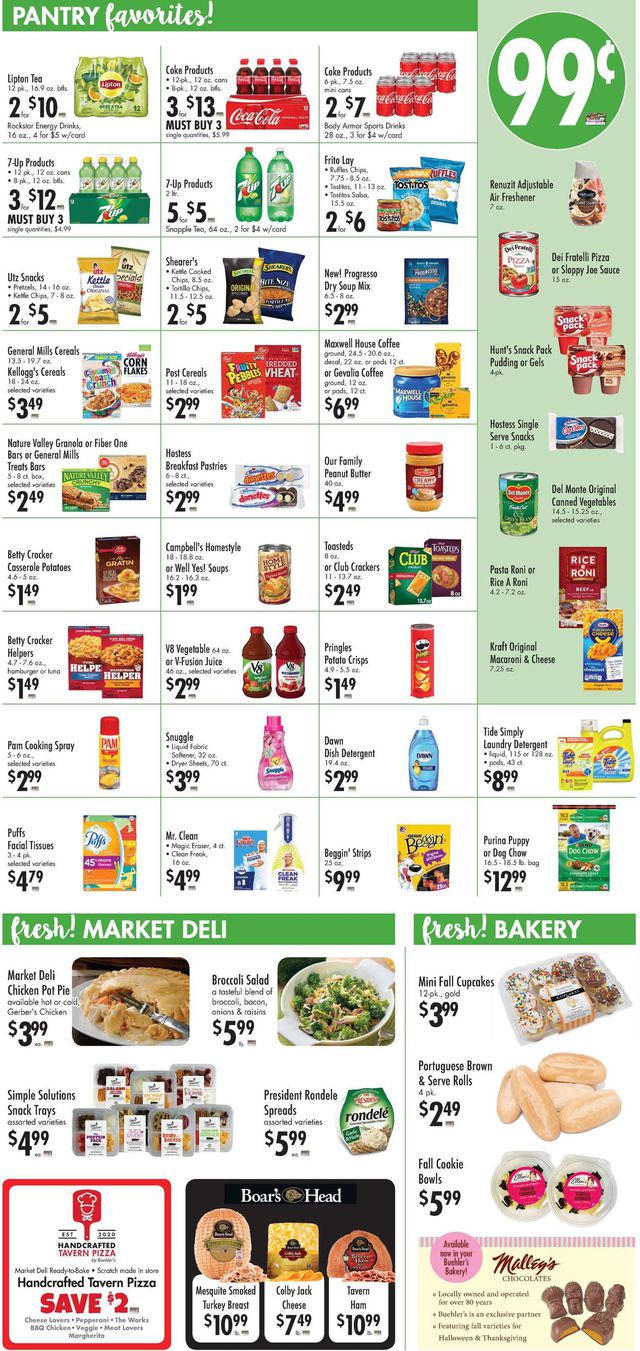Buehler's Fresh Foods Ad from 09/22/2021