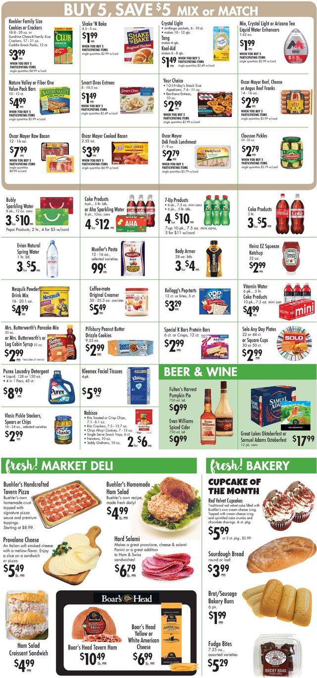 Buehler's Fresh Foods Ad from 10/06/2021