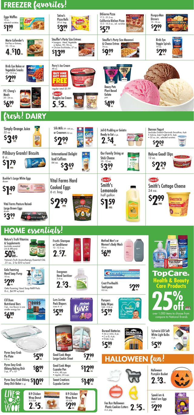 Buehler's Fresh Foods Ad from 10/06/2021
