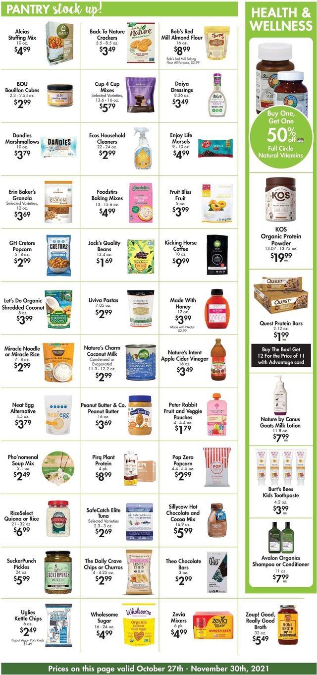 Buehler's Fresh Foods Ad from 10/27/2021