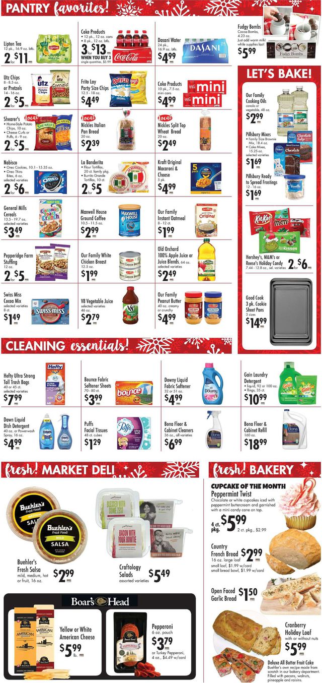 Buehler's Fresh Foods Ad from 12/01/2021