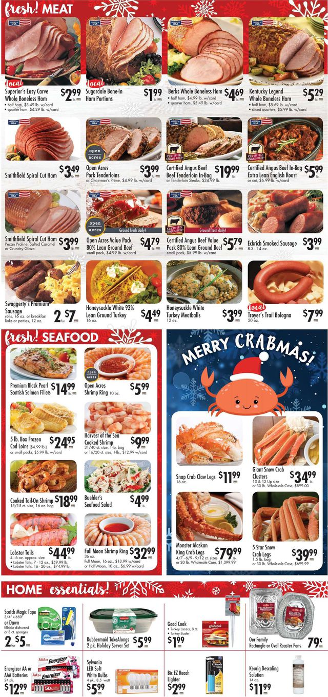 Buehler's Fresh Foods Ad from 12/15/2021