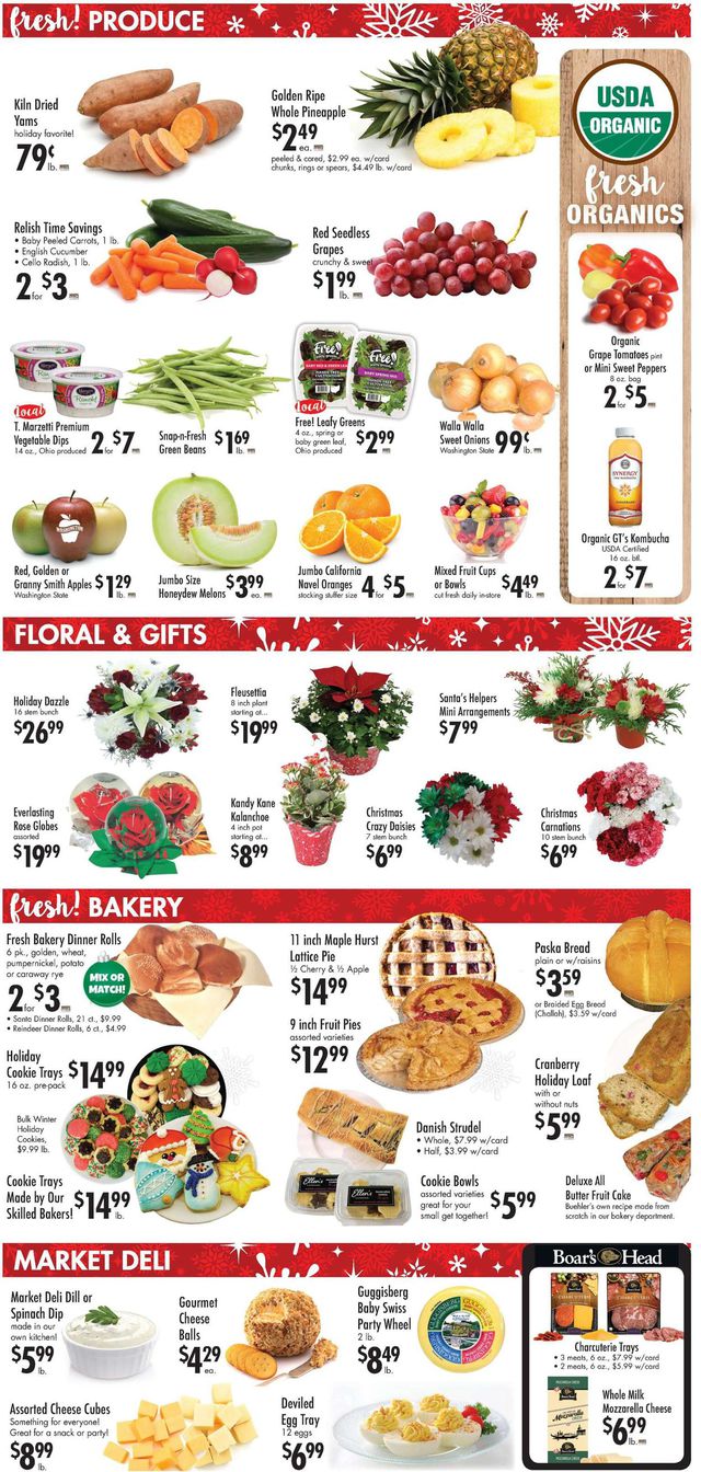 Buehler's Fresh Foods Ad from 12/15/2021