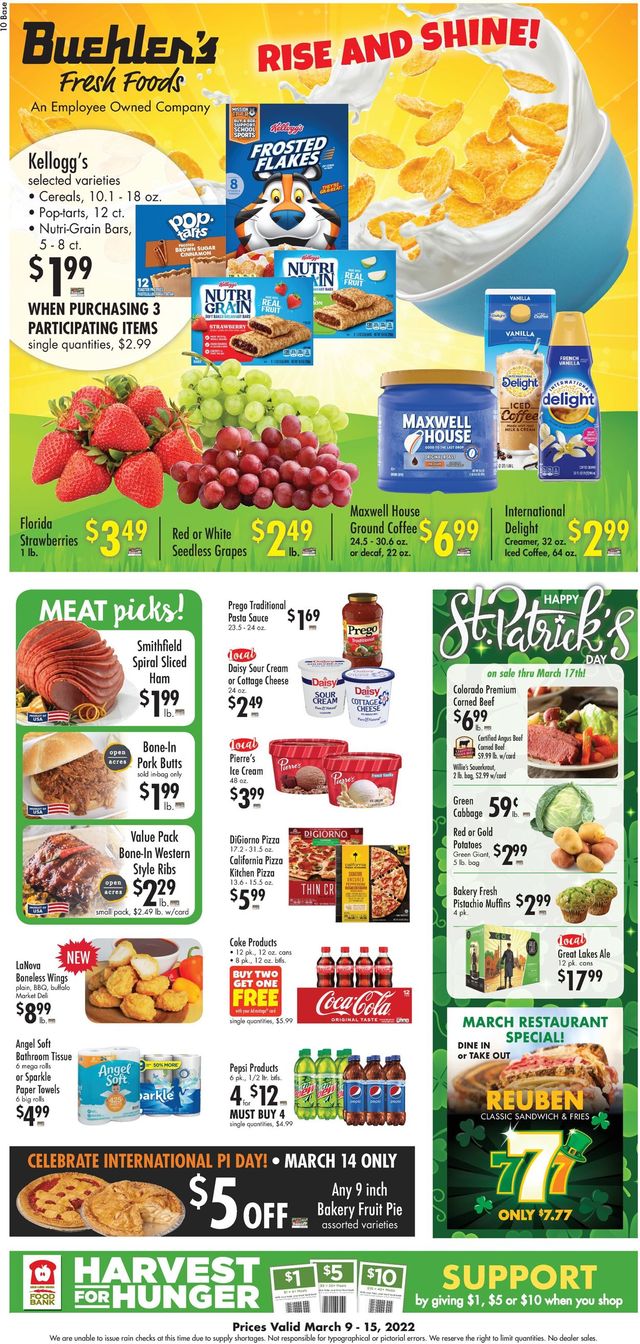 Buehler's Fresh Foods Ad from 03/09/2022