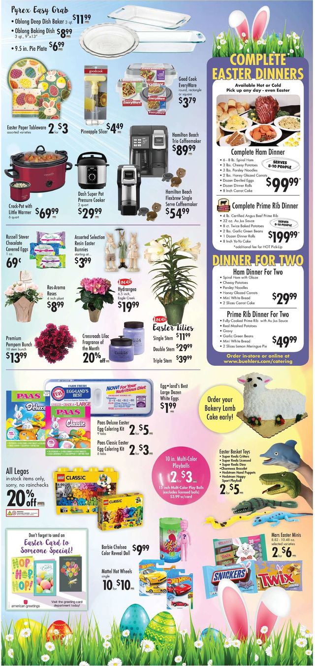Buehler's Fresh Foods Ad from 04/06/2022