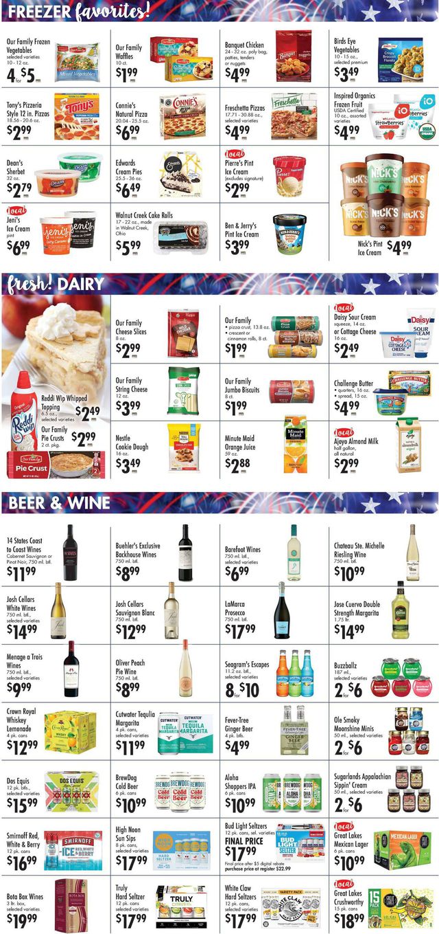 Buehler's Fresh Foods Ad from 05/25/2022