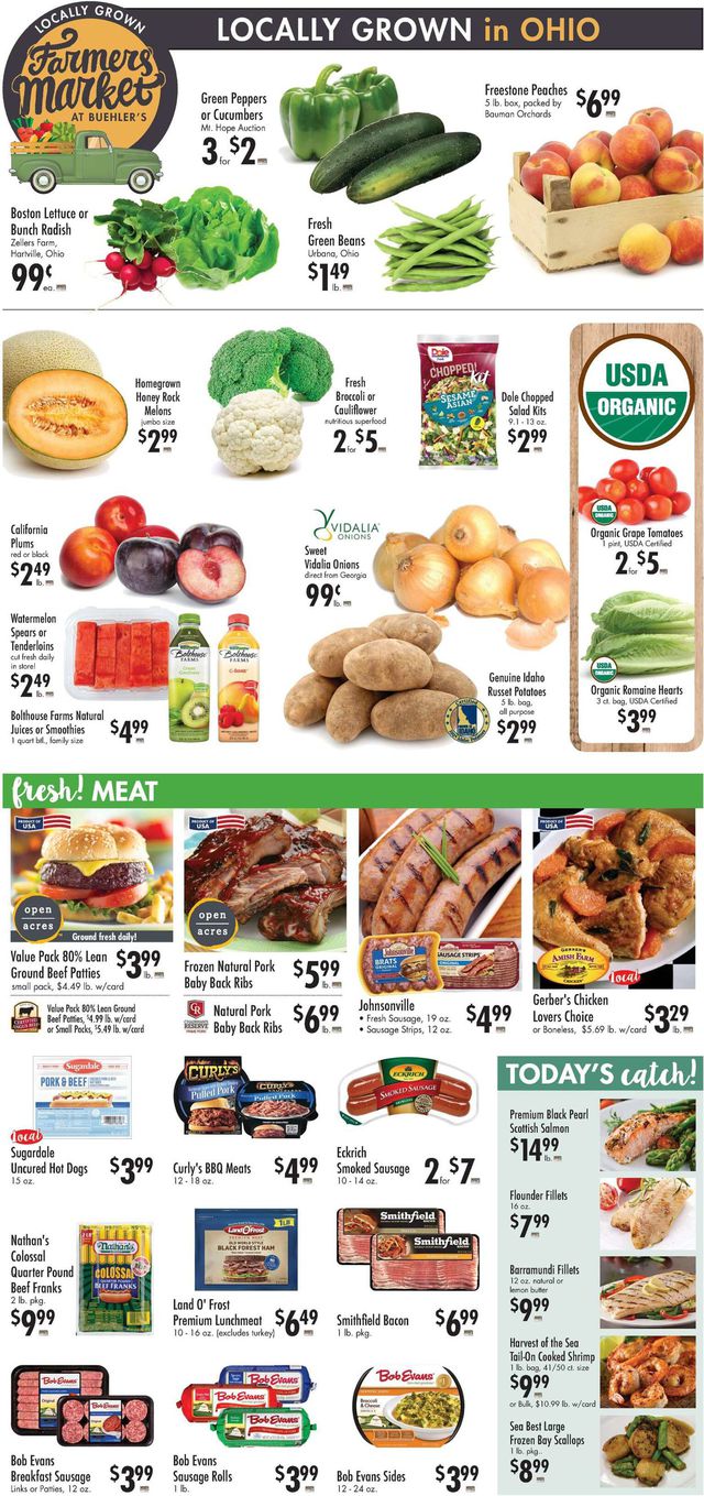 Buehler's Fresh Foods Ad from 07/27/2022