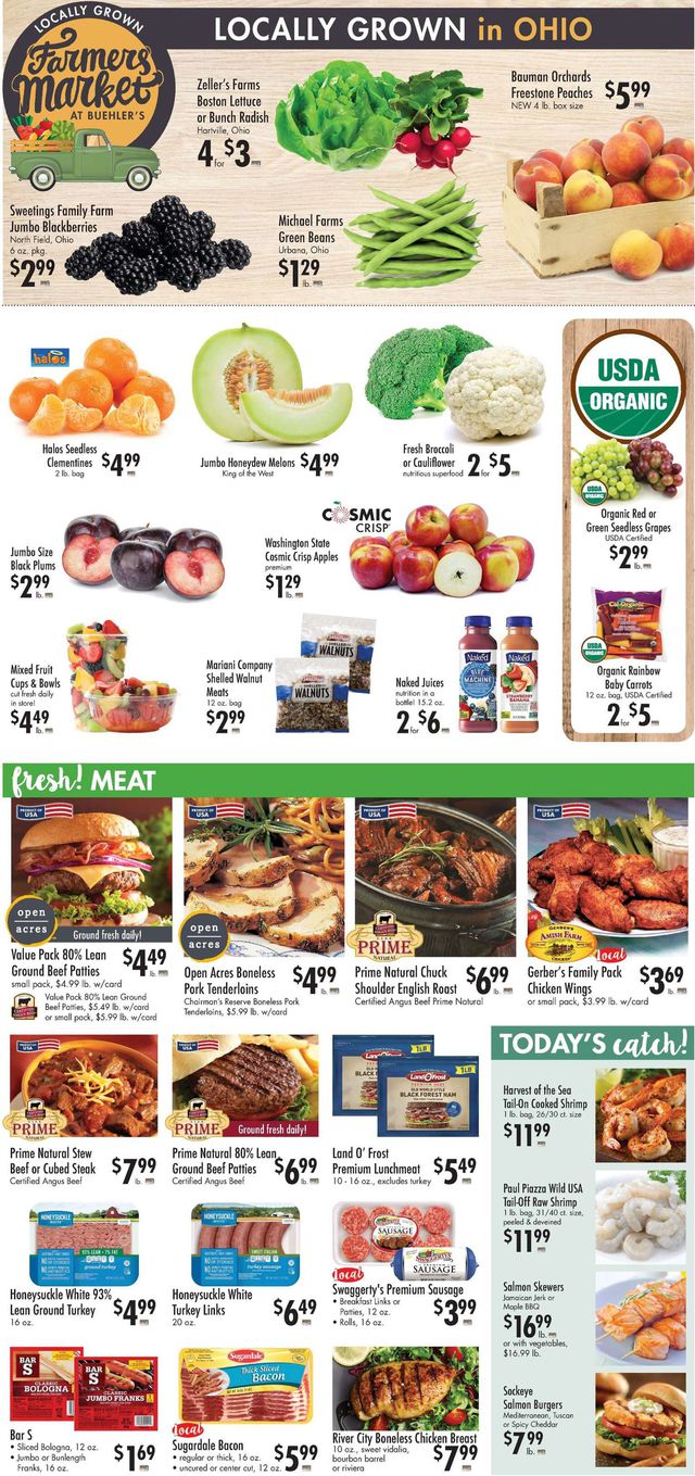 Buehler's Fresh Foods Ad from 08/10/2022