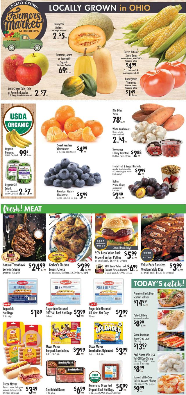 Buehler's Fresh Foods Ad from 08/24/2022