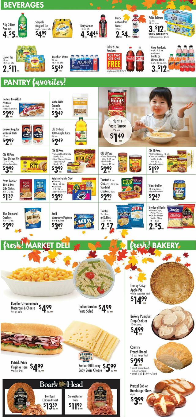 Buehler's Fresh Foods Ad from 09/21/2022