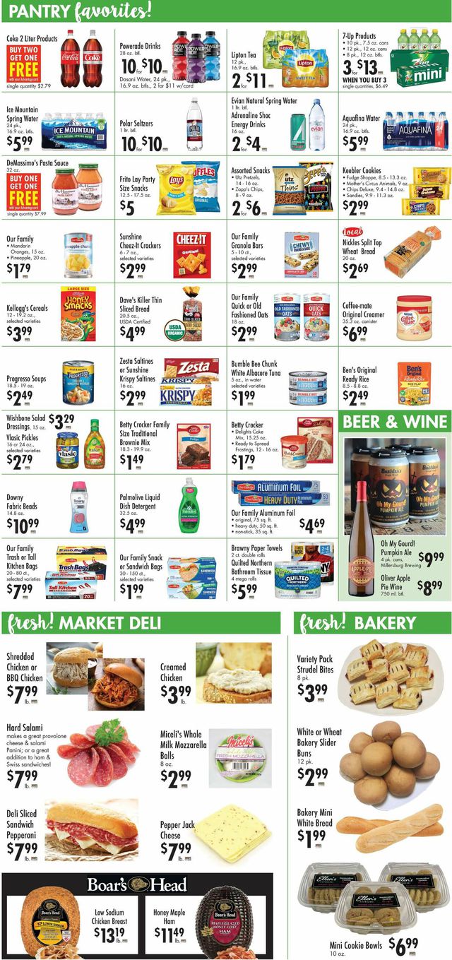 Buehler's Fresh Foods Ad from 10/12/2022