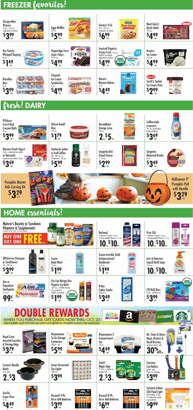 Buehler's Fresh Foods Ad from 10/19/2022